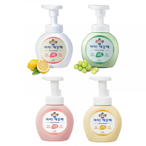 아이깨끗해 핸드워시 250ml 용기 손세정제 거품형 핸드워시 라이온