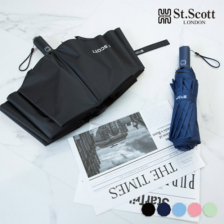 세인트스코트 3단 60 솔리드 암막 전자동 우산 #3