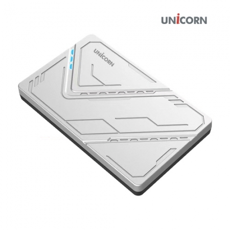 유니콘 USB3.1 케이블 포함 2.5인치 외장하드 케이스 원터치 슬라이드 조립 HDD-300V #5