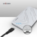 작은이미지: 유니콘 USB3.1 케이블 포함 2.5인치 외장하드 케이스 원터치 슬라이드 조립 HDD-300V #2