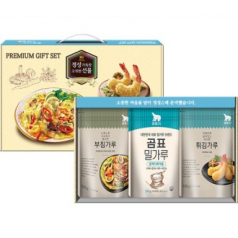 M10 곰표 밀가루 500g+튀김가루 500g+부침가루 500g 3종 선물세트