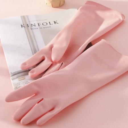 다올 진 베이비핑크 고무장갑 / 주방용 고무장갑 / 설거지장갑 #2