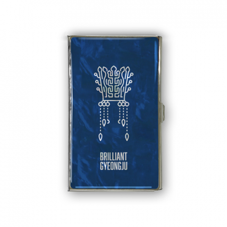 람프로스 아트콜라 자개 명함케이스 경주 금관 #5
