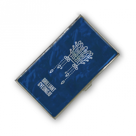 람프로스 아트콜라 자개 명함케이스 경주 금관 #2