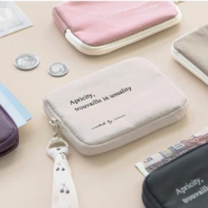 다비드 포켓형 여행용미니파우치 지갑 명함케이스 국내생산