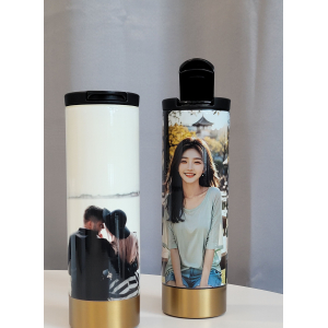 루미노 S5 풀컬러 이중 보온보냉 텀블러 500ml 사진인쇄 텀블러