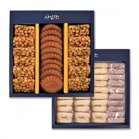 [24년 풍성한명절][사임당한과] 고품격 전통한과 오란다 약과 선물세트 [2단] #2