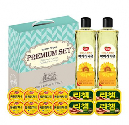 동원 실속 프리미엄 특호(해바라기유x2 / 참치x8 / 리챔x4) (10+1) #2