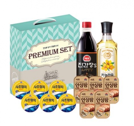사조해표 실속 프리미엄 B호 (카놀라유 1 / 진간장 1 /안심팜 5 / 참치 6) (10+1) #2