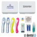 작은이미지: 뉴 치아구급함 알뜰 2호 접이식미세모 미니거울 칫솔치약세트 #4