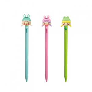 삐삐 캐릭터볼 노크펜 0.7mm
