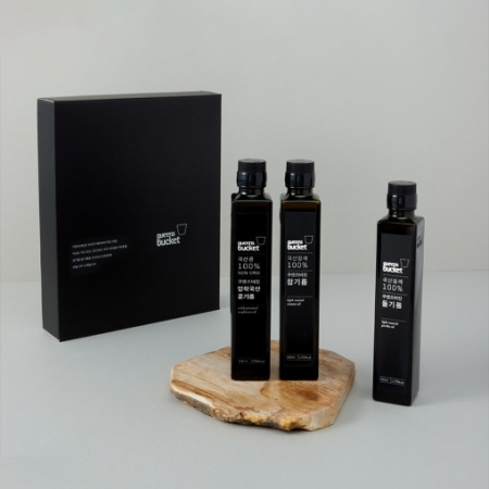 쿠엔즈버킷 참기름+들기름+콩기름 200ml 3종 #2