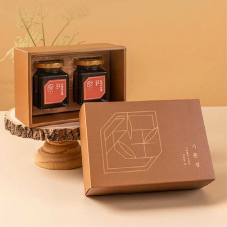 기뜬정 도라지청 2구 선물세트 고급박스 + 고급쇼핑백 #2