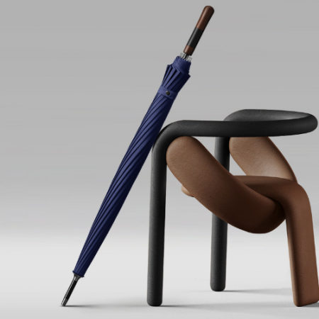 로페리아 프리미엄 16K 원목 스트레이트 핸들 골프 우산(0190221) #2