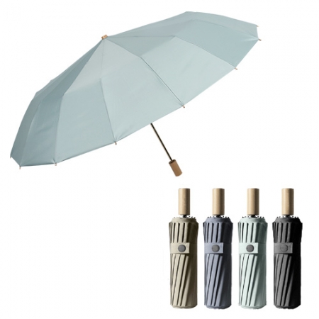로페리아 3단 수동 16K 원목손잡이 우산(0190043) #2