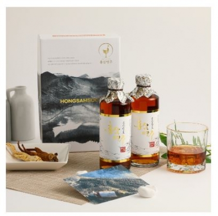 홍삼명주 1호 (375ml*2) [10+1] #2