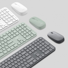 필립스 SPT6338 저소음 슬림 무선 키보드 마우스 세트