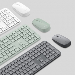 필립스 SPT6338 저소음 슬림 무선 키보드 마우스 세트