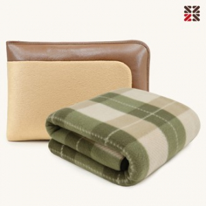 그린체크 특대 담요 + 노블커버세트