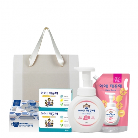 손가는 마음 2호, 키친타올 아이깨끗해 핸드워시 핸드리필 비누2개 5P 박스 선물세트 #2