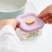작은이미지: 리틀럽 디어 이유식용기 정사각 실리콘 간편캡 260ML 3P HA #4
