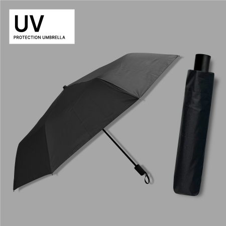 레이니 3단 파스텔 암막 우양산 (검정) #2