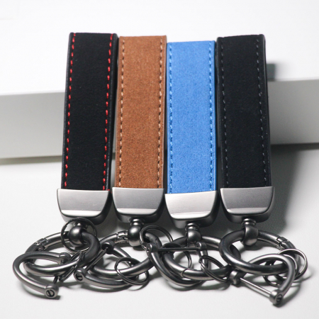 고급 스웨이드 키링 열쇠고리 홍보용 키홀더 #4