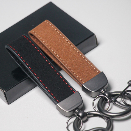 고급 스웨이드 키링 열쇠고리 홍보용 키홀더 #5