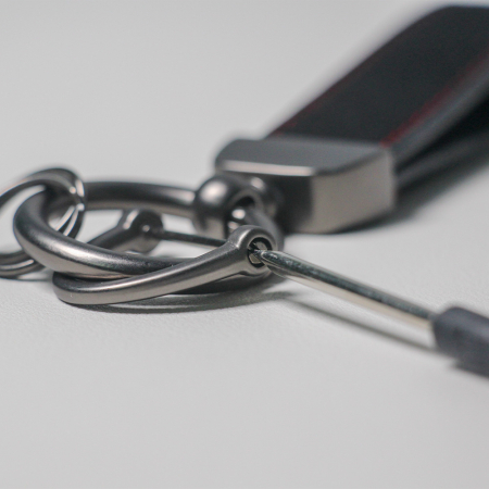 고급 스웨이드 키링 열쇠고리 홍보용 키홀더 #8