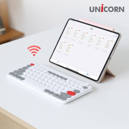 유니콘 BK-300SB 블루투스+2.4G 텐키리스 멀티페어링 미니키보드 #3