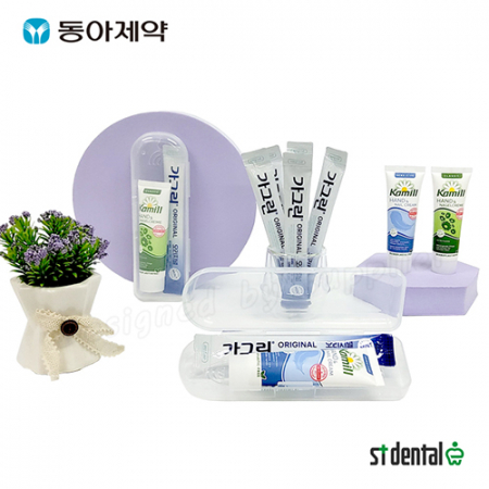 센스케어8호 가그린 1p 카밀 핸드크림 미니케이스 구강세트 #4