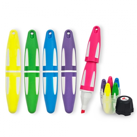 비치 5색 형광펜 세트 #2