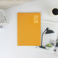 A4 먼슬리 플래너 고급가죽 // 국내생산