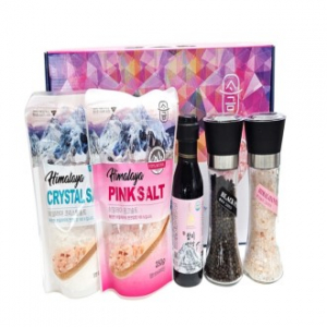 히말라야 핑크소금 명절선물세트 소금세트 5종