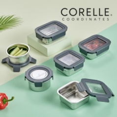 코렐 스텐 밀폐용기 혼합 6종