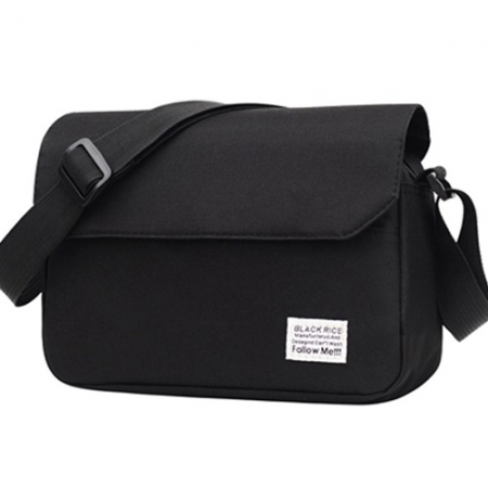 Y리빙 블랙 크리스 메신저 백, 데일리 크로스백 캐주얼백 여행보조가방 #2