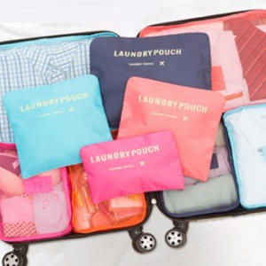 여행용다용도파우치 의류 속옷 6종