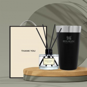 시즈넬 선물세트 스탠리 비어파인트473ml + 200ml 디퓨저