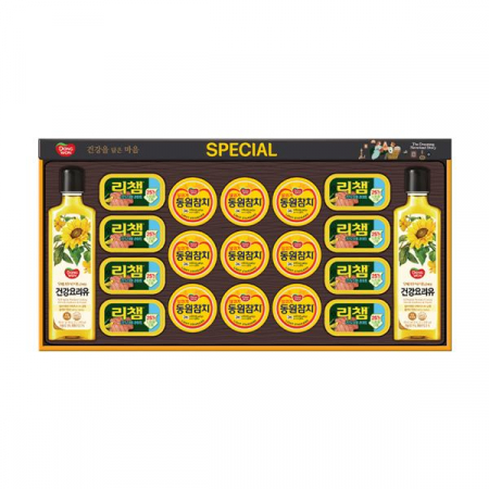 동원 참치 선물세트 스페셜 102호 (참치/리챔/건강요리유) #2