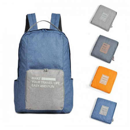 메이크 휴대용 경량 접이식가방 여행용폴딩 백팩 #2