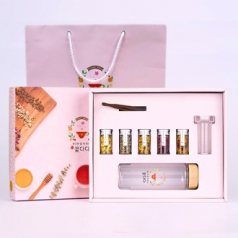 꽃다다 꽃차(미니) 보틀 5종 선물세트 // 국내산