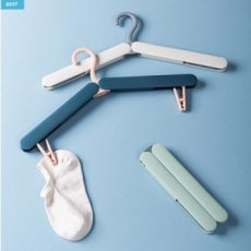 바이링 휴대용 접이식 여행용옷걸이