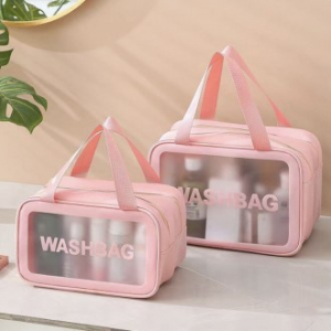B055 파티션 트래블 워시백 여행용방수파우치 세면백 목욕가방 인쇄 답례품