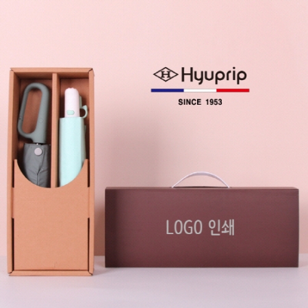 프리미엄 우양산세트-협립 3단 60 슈퍼 카라비너 완전자동우산 + 협립 3단 암막 미니 야옹이 울트라고밀도 완전자동 우양산 #2