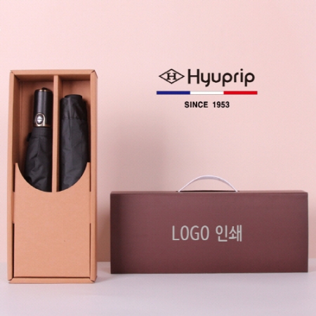 프리미엄 우양산세트-협립 3단 60 울트라고밀도 레자손 완전자동우산 + 협립 3단 58 카본 암막 수동 우양산 #2