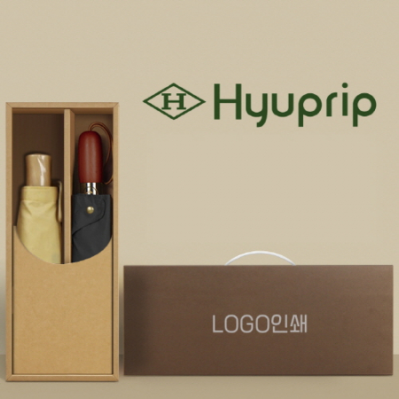 프리미엄 우산세트-협립 3단 60 엔티크 완전자동우산 + 3단 마시멜로 수동우산 #2