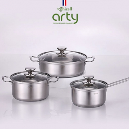 쉬젤 아티스테인레스 IH냄비3종세트 #3