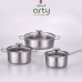 작은이미지: 쉬젤 아티스테인레스 IH냄비3종세트 #2