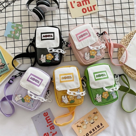 컬러풀 미니 크로스백 슬링백 #2