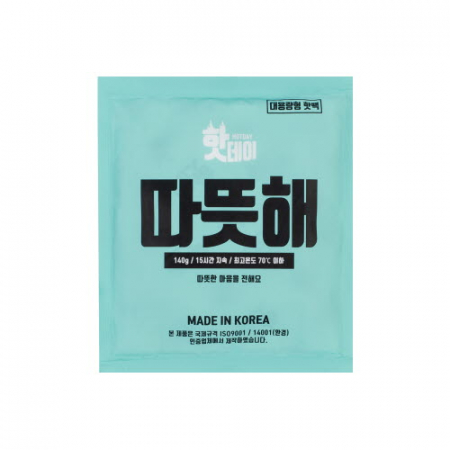 핫데이 대용량형 핫팩 140g, 스티커 부착 포함 // 국내생산 #3